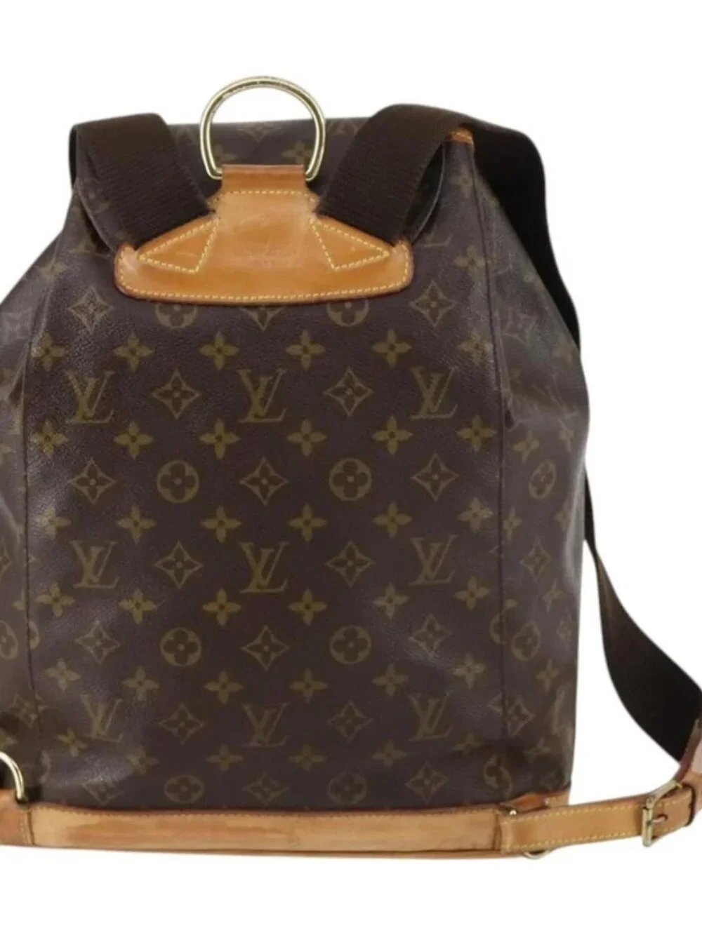 LOUIS VUITTON Monogram Montsouris GM Backpack M51135 LV Auth BA5703